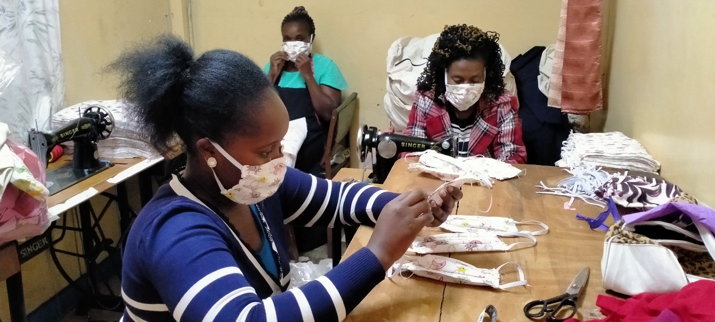 Production of Face Masks by kiini